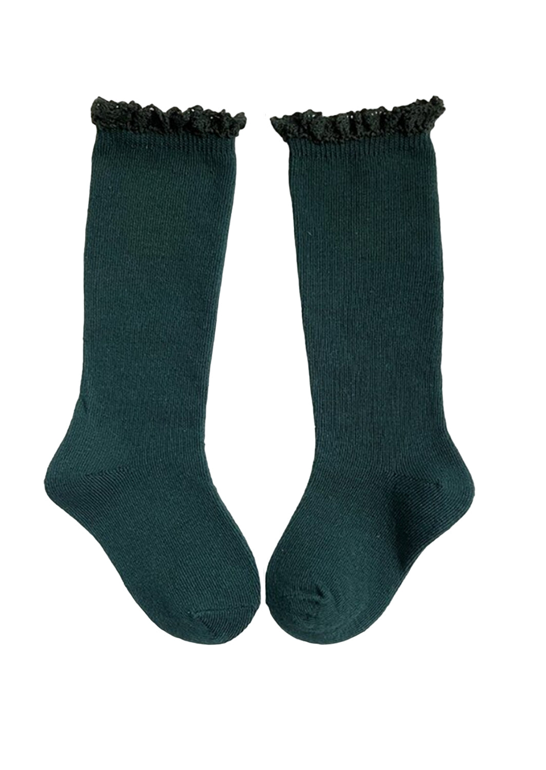 Lace Top girls Knee Socks (Sizes 0-5Yrs)
