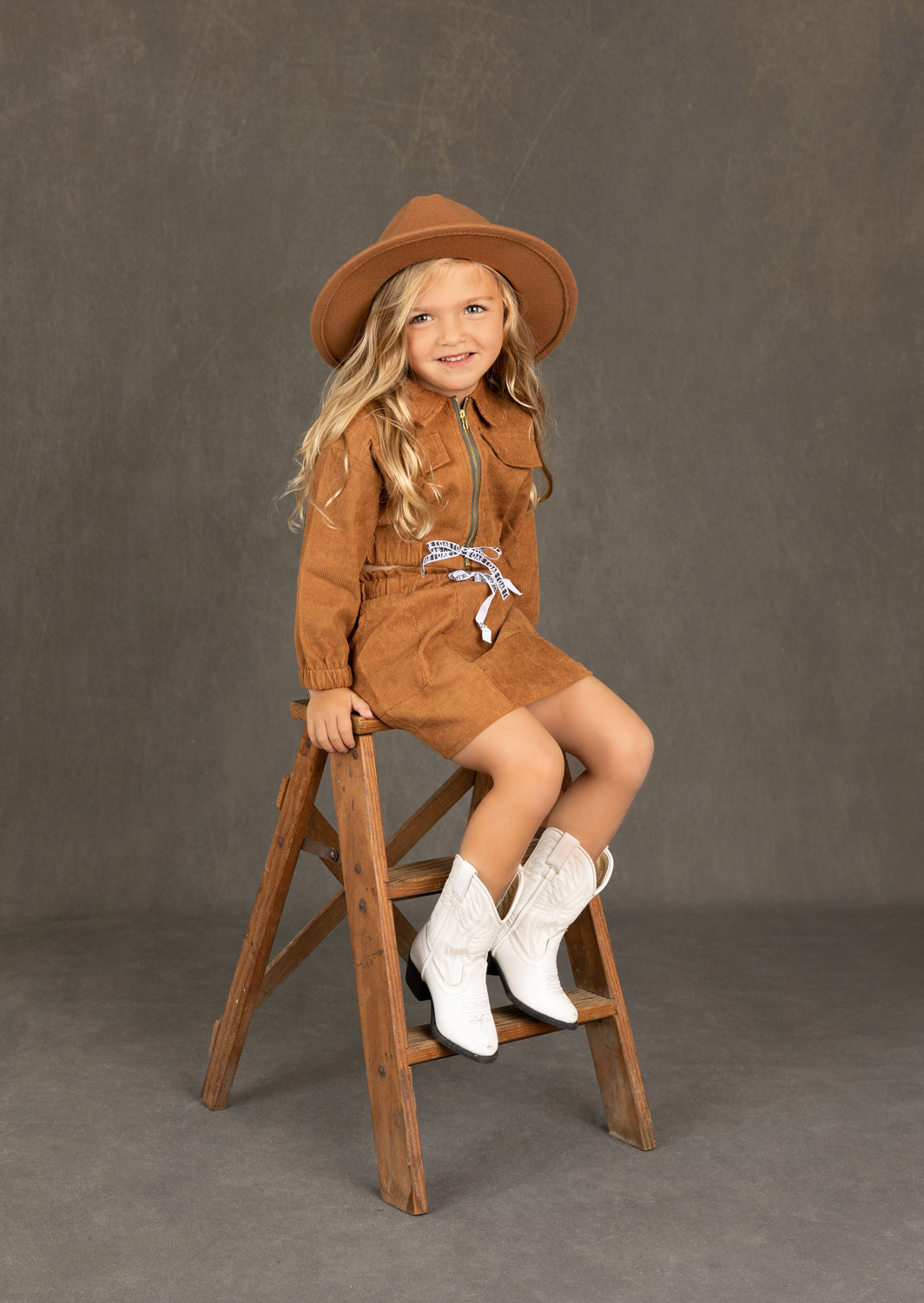 Jenna Jacket | Brown Corduroy