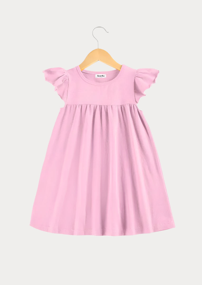Girls Dress in Pink
