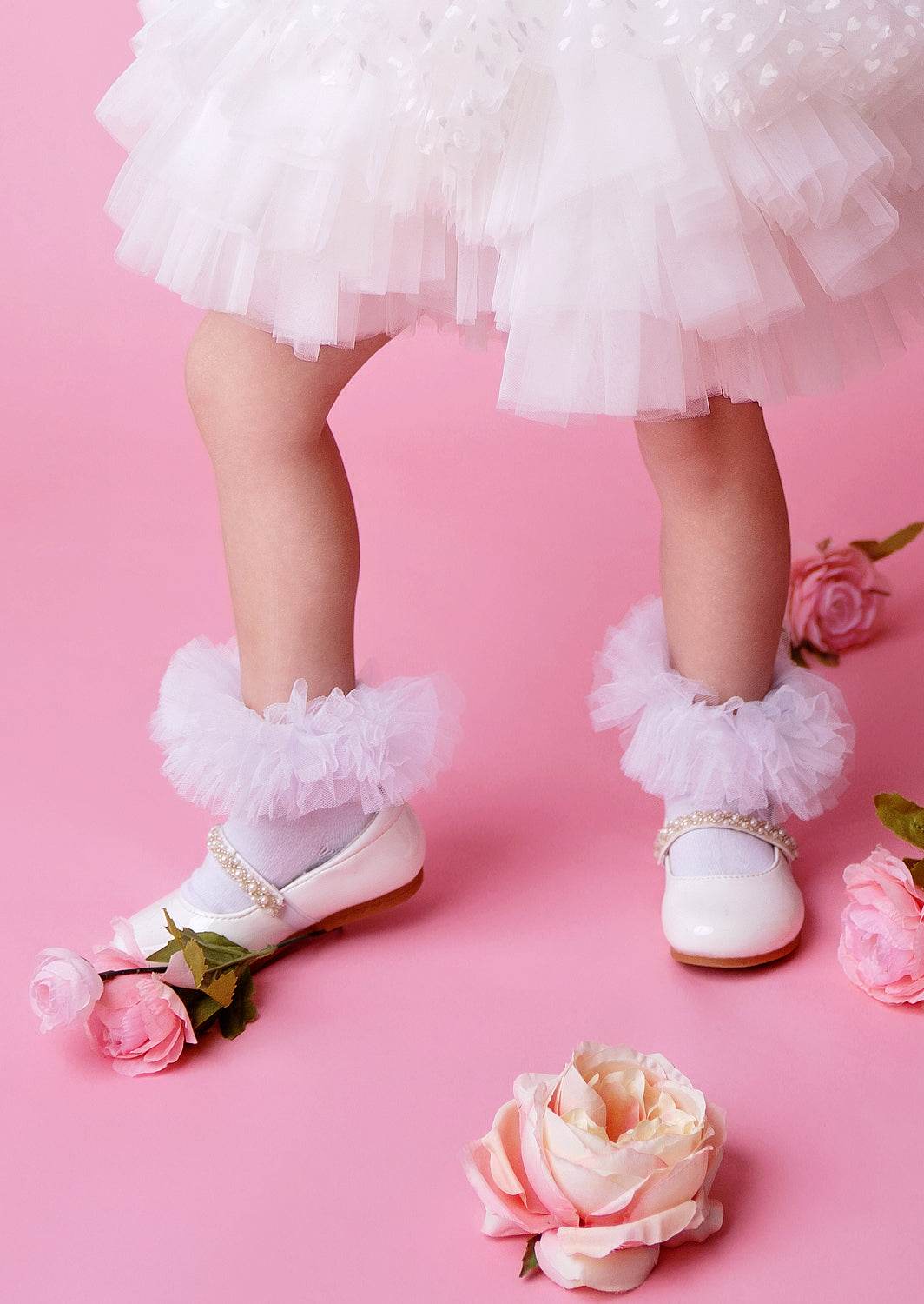 Toddler & Girls Tutu Ankle Socks