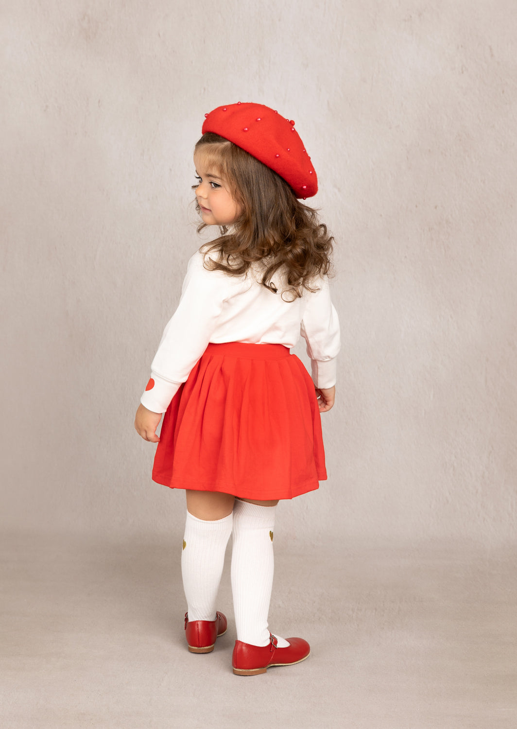 Zara Skirt Set | Red