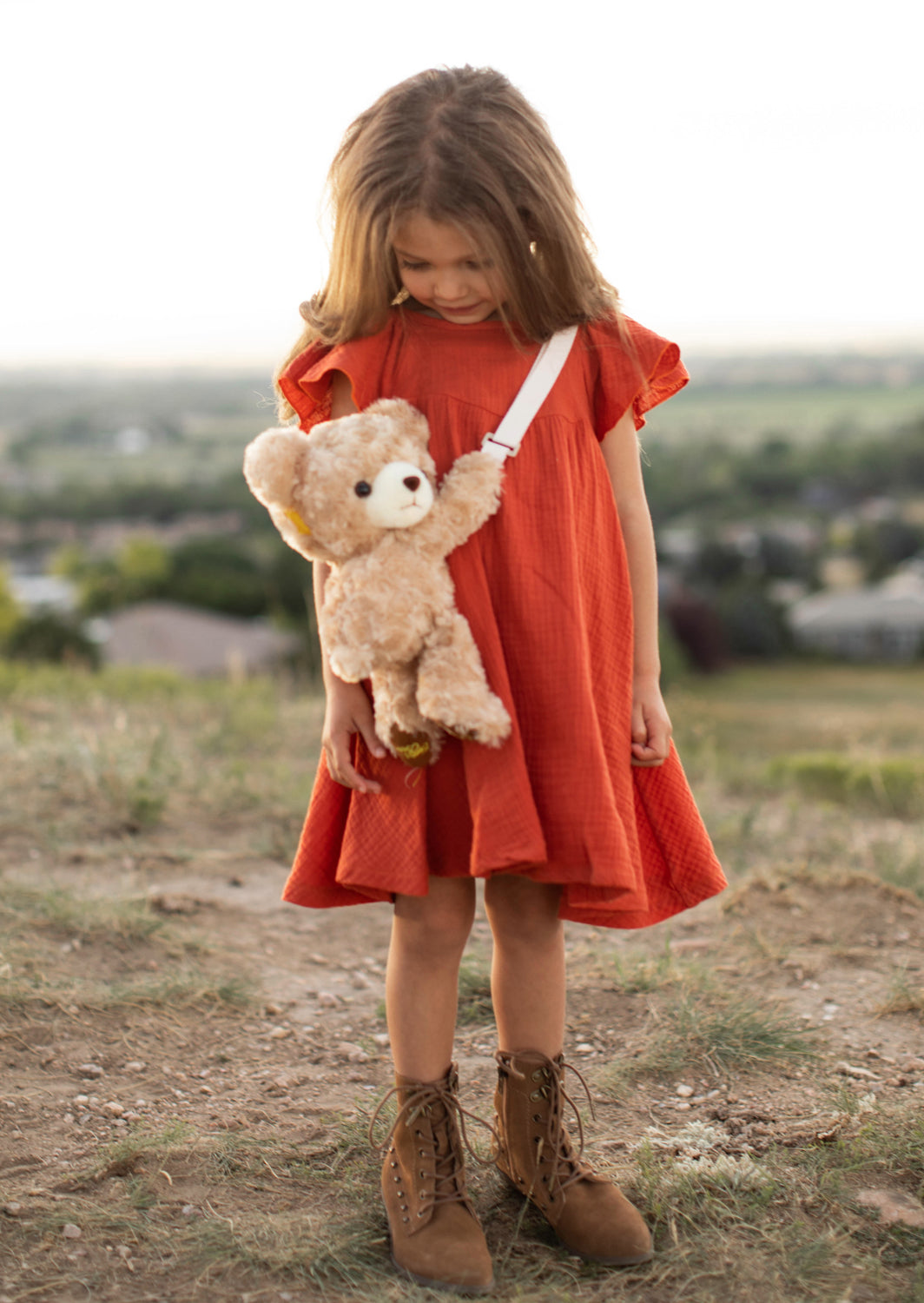 Little Girls Teddy Bear Handbag