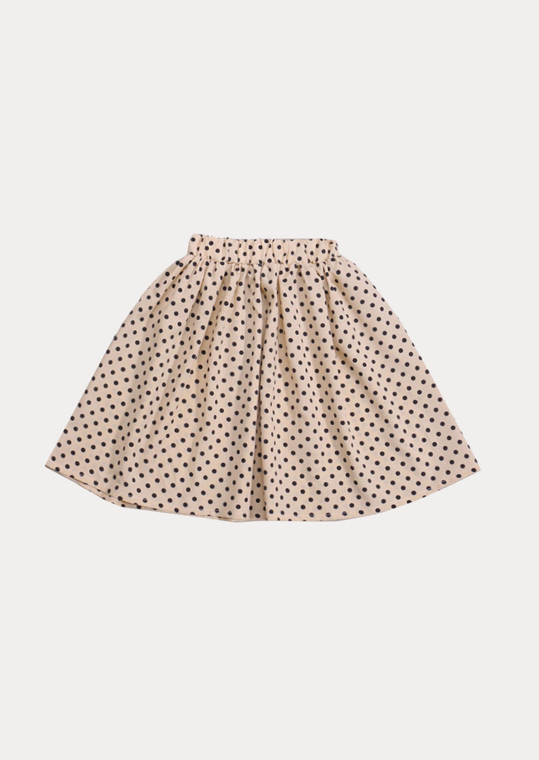 Camielle Dotted Skirt | Beige Black