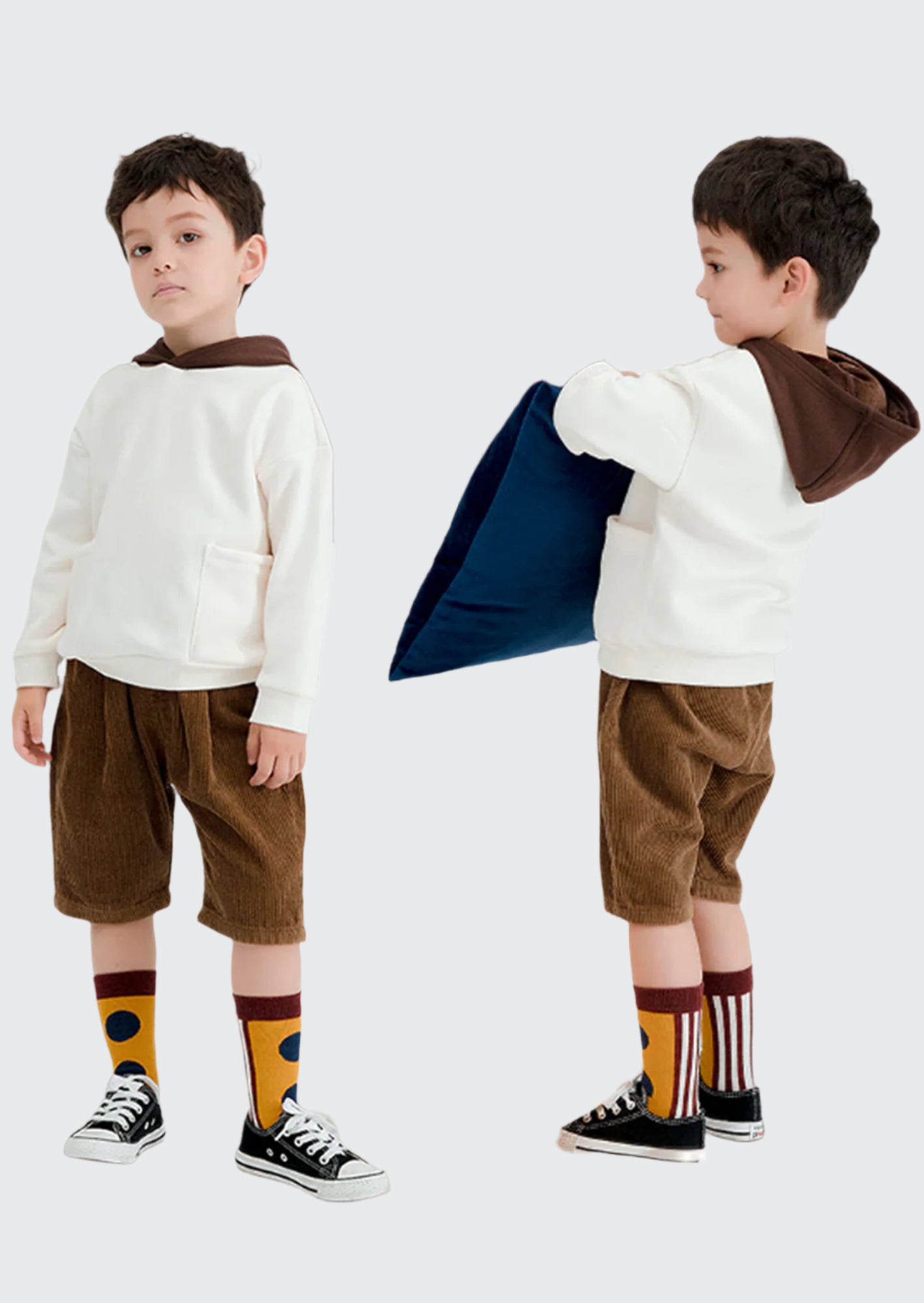 Girl/Boy Jazzy Dots Midi Socks (Sizes 3-12Yrs)