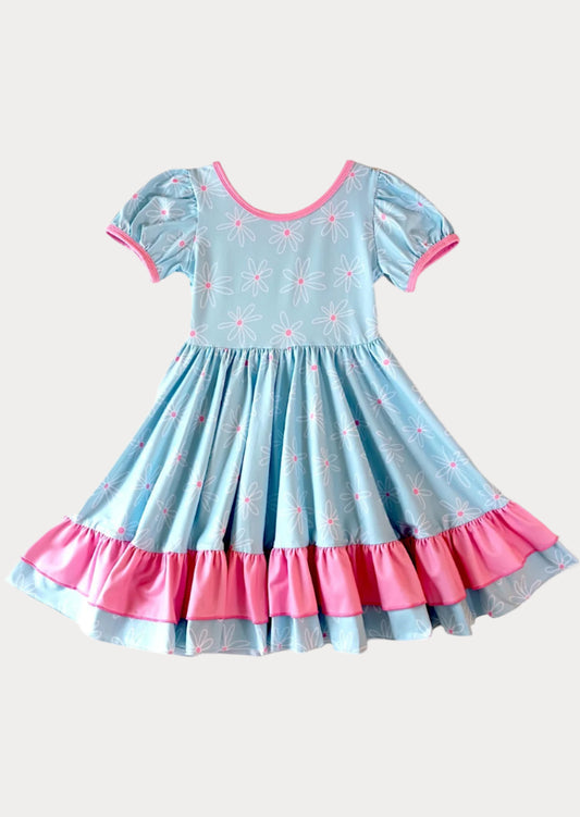 Daisy Charm Twirl Dress