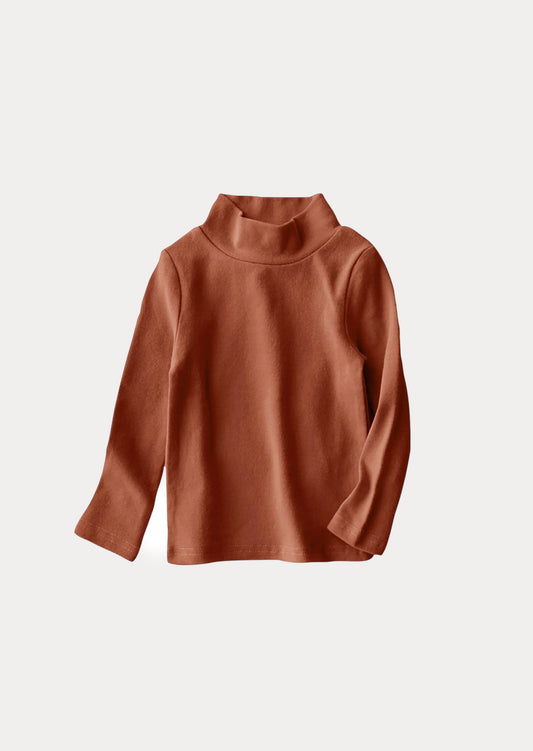 Long Sleeve Pullover | Coffee