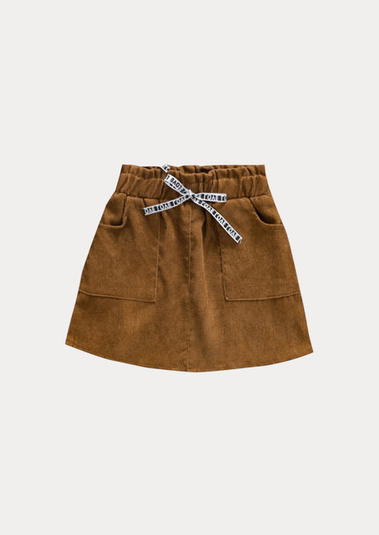 Jenna Skirt| Brown Corduroy