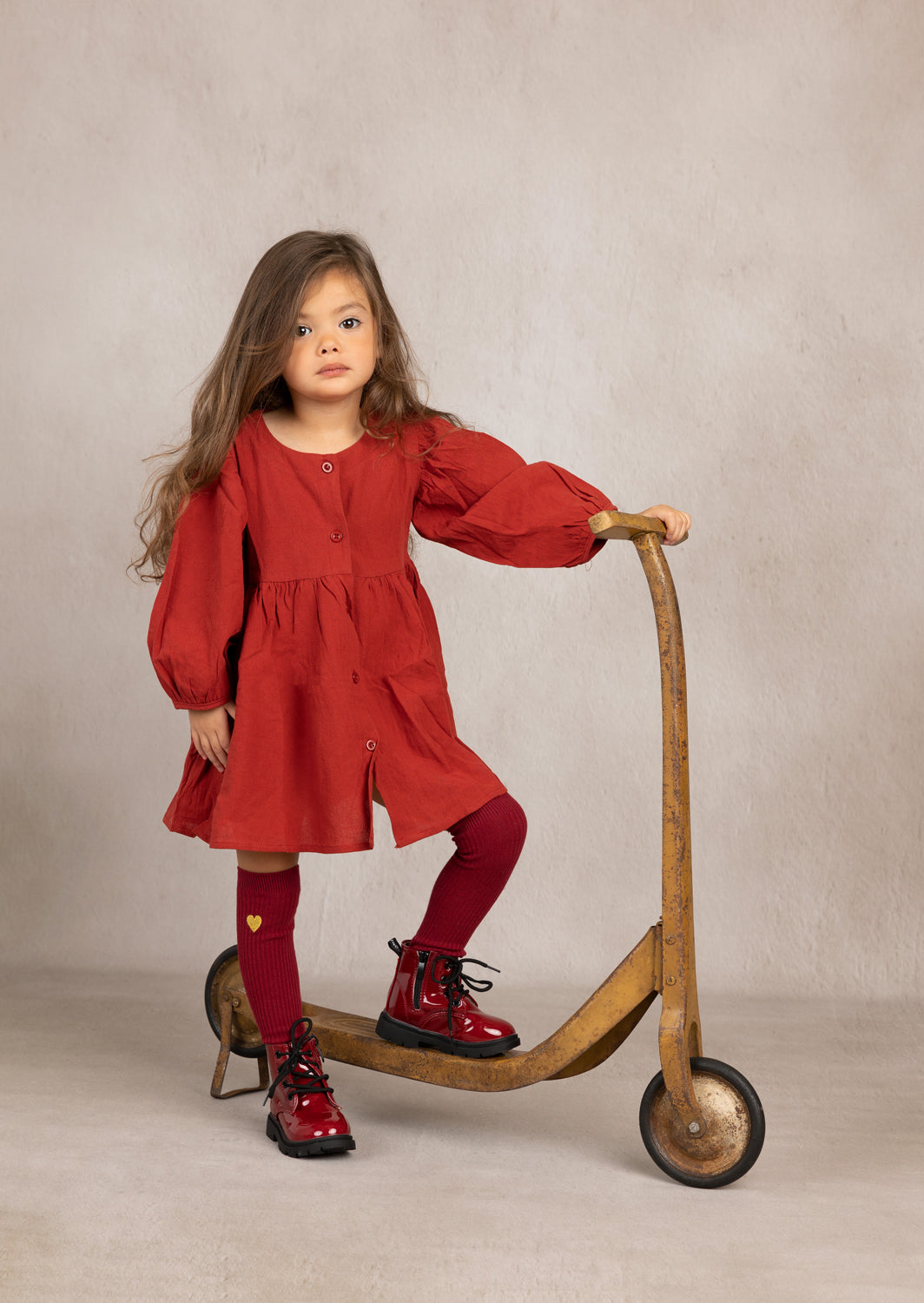 Rachel Dress | Burgundy