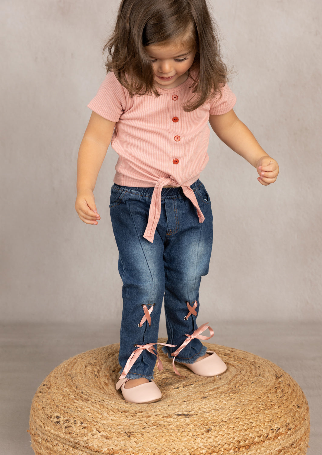 Dolly Ribbon Tie Jeans