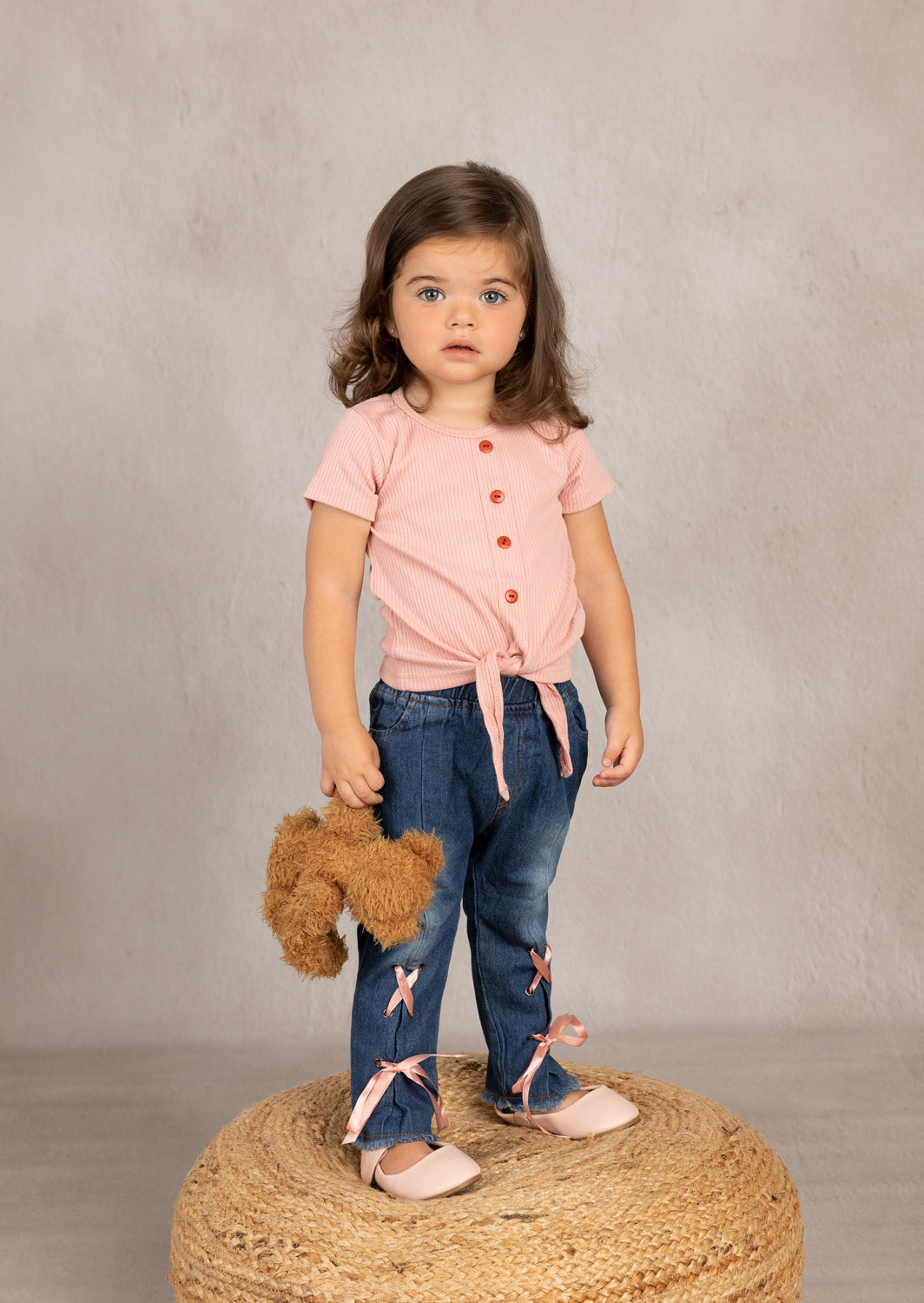 Dolly Ribbon Tie Jeans