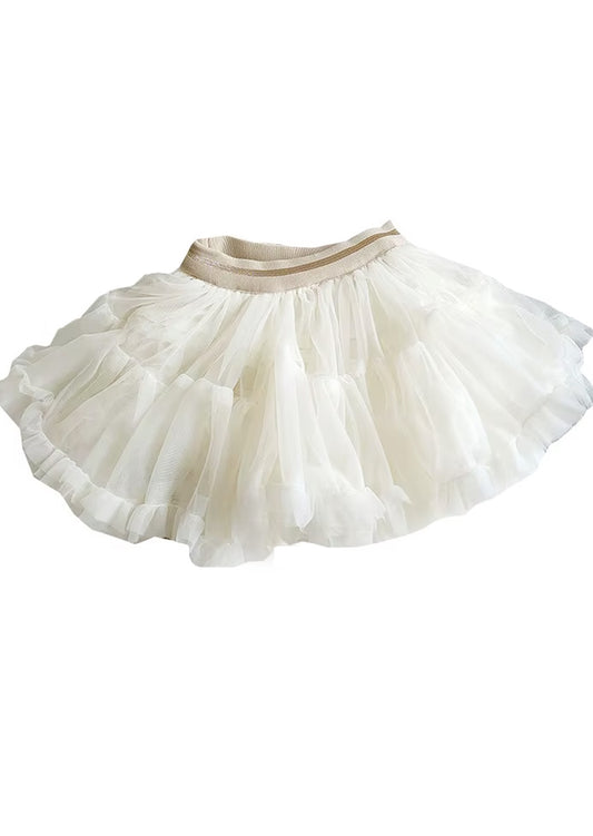 Toddler Girl Cream Pink Petti Tutu
