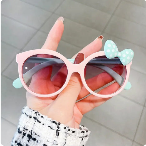 Kids Pink Minnie Mouse Sunglasses