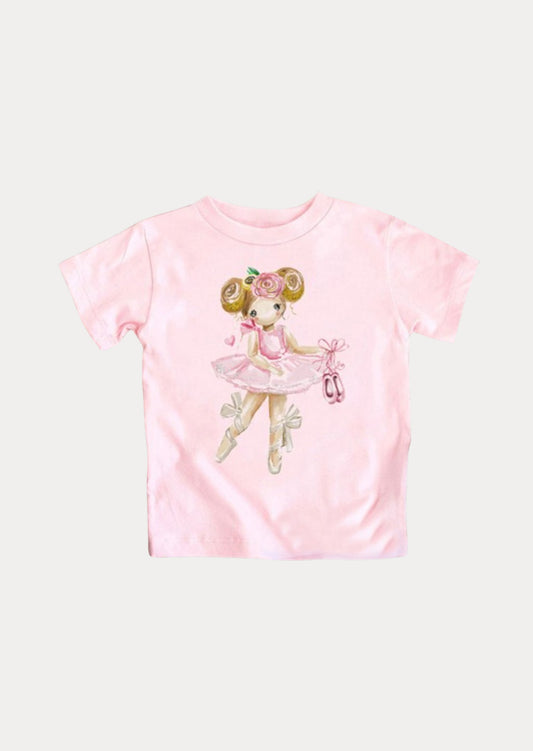 Pink Ballerina Tee | Short Sleeve