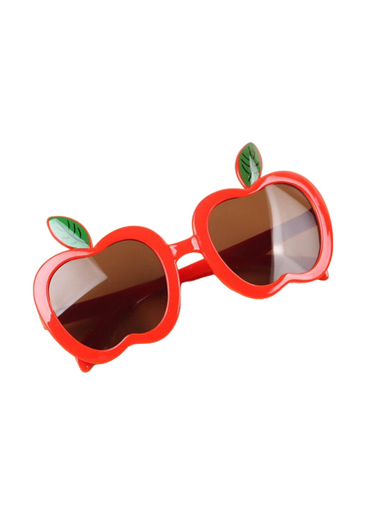 Kids Red Apple Sunglasses